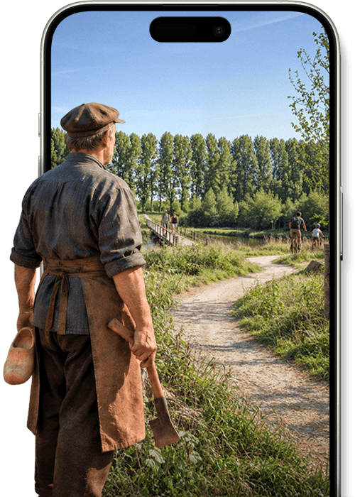 POPULIERENLANDSCHAP SCHERMVISUAL IPHONE V4